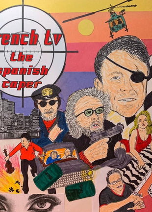 the album cover for French TV - Spanish Caper