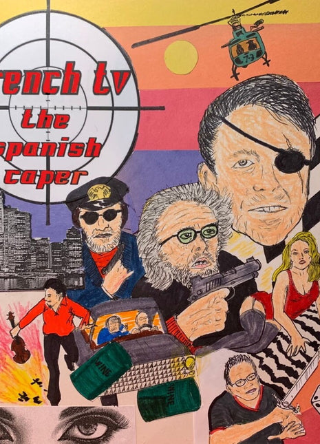 the album cover for French TV - Spanish Caper