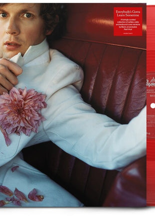 the album cover for Beck - Everybody's Gotta Learn Sometime [Red]