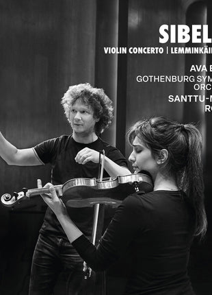 the album cover for Ava Bahari - Sibelius: Violin Con Lemminkainen Suite
