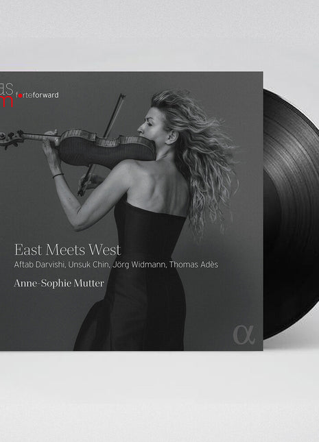 the album cover for Anne Mutter -Sophie - East Meets West