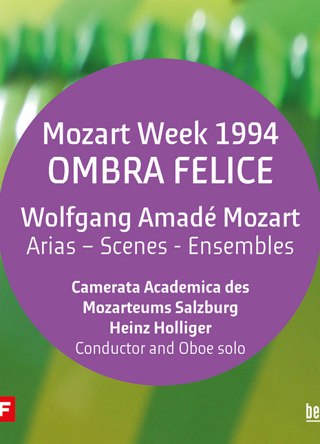 the album cover for Camerata Salzburg - Mozart Week 1994