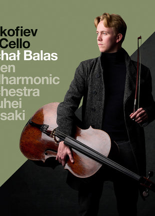 the album cover for Michal Balas - Prokofiev