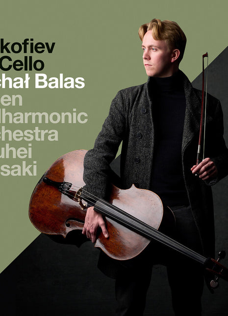 the album cover for Michal Balas - Prokofiev