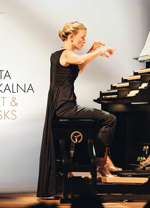 the album cover for Iveta Apkalna - Part & Vasks