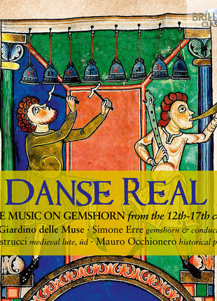 the album cover for Il Giardino Delle Muse - Danse Real - Dance Music On Gemshorn From The 12th