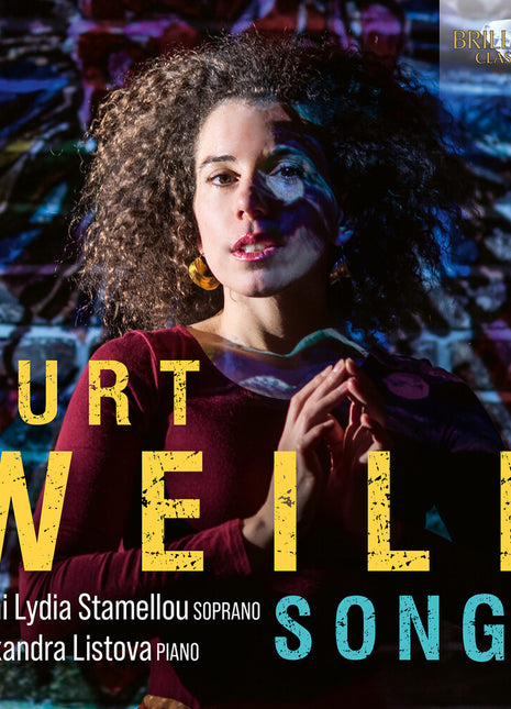 the album cover for Eleni Stamellou  Lydia - Weill: Songs