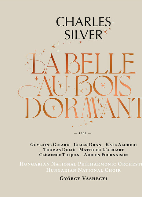 the album cover for Hungarian National Philharmonic Orchestra - Charles Silver: La Belle Au Bois Dormant