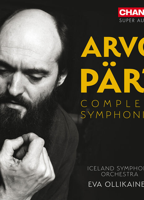 the album cover for Iceland Symphony Orchestra - Arvo Part: Complete Symphonies