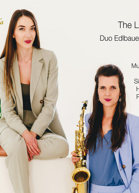 the album cover for Duo Edlbauer Kuzo - Lovers
