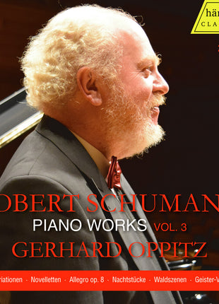 the album cover for Gerhard Oppitz - Schumann Vol. 3