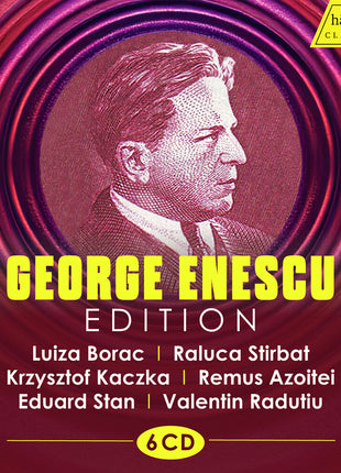 the album cover for Luiza Borac - George Enescu Edition