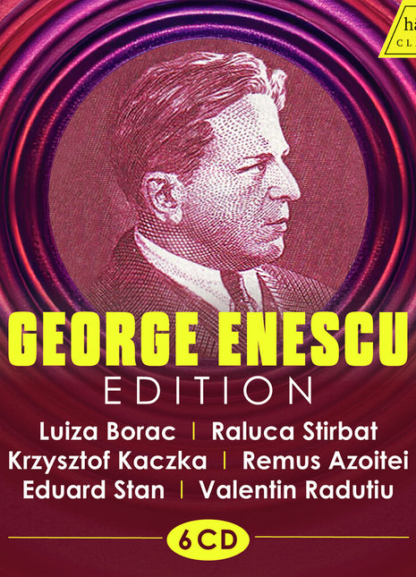 the album cover for Luiza Borac - George Enescu Edition