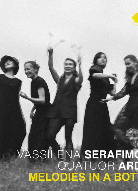 the album cover for Vassilena Serafimova - Melodies In A Bottle