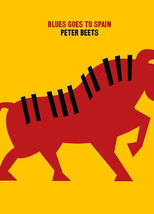 the album cover for Peter Beets - Blues Goes To Spain