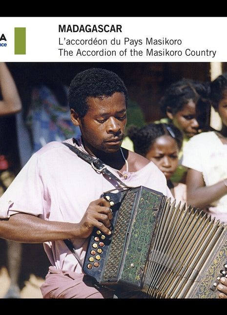 the album cover for Michel Gaston - Madagascar - L'accordeon Du Pays Masikoro