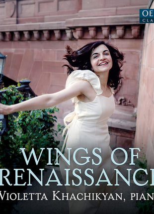 the album cover for Violetta Khachikyan - Wings Of Renaissance