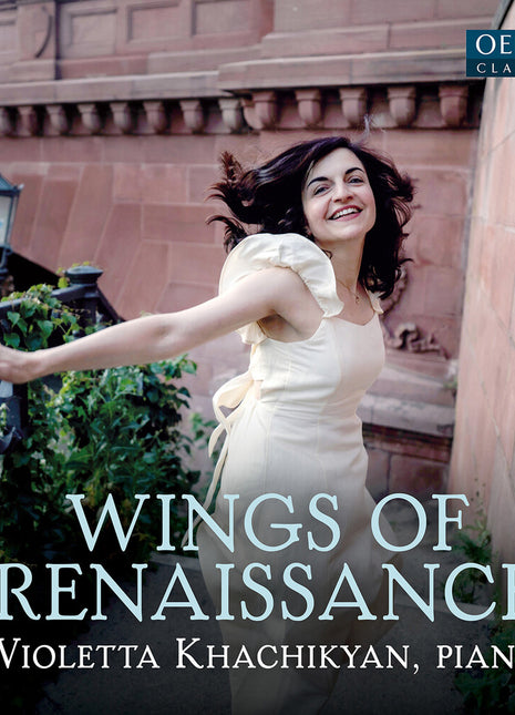 the album cover for Violetta Khachikyan - Wings Of Renaissance