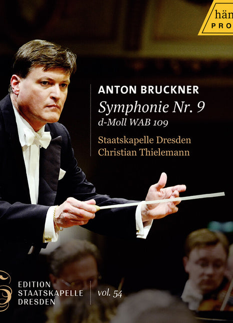 the album cover for Staatskapelle Dresden - Anton Bruckner: Symphony No. 9 In D Minor Wab 109