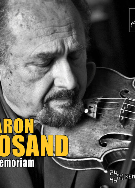 the album cover for AARON ROSAND - In Memoriam - Live