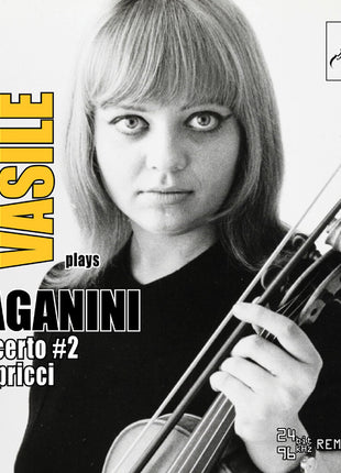 the album cover for Cornelia Vasile - Paganini