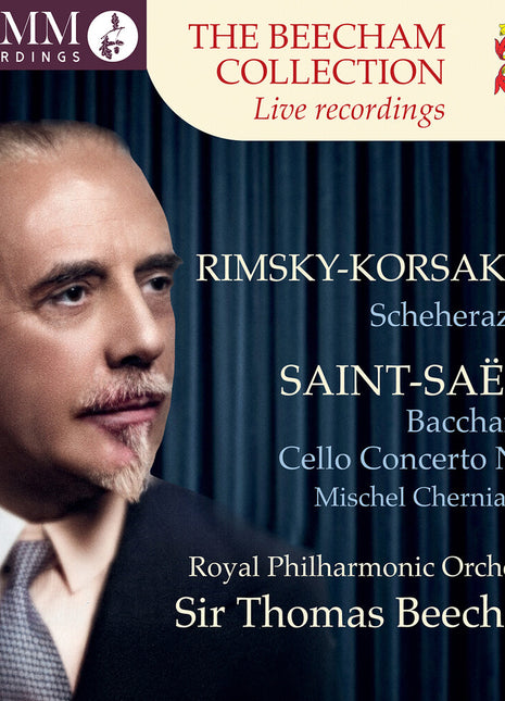 the album cover for Mischel Cherniavsky - Beecham Collection - Saint-Saens: Samson Et
