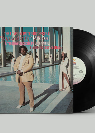 the album cover for Barry White  / Love Unlimited - Rhapsody In White [Limited Edition]
