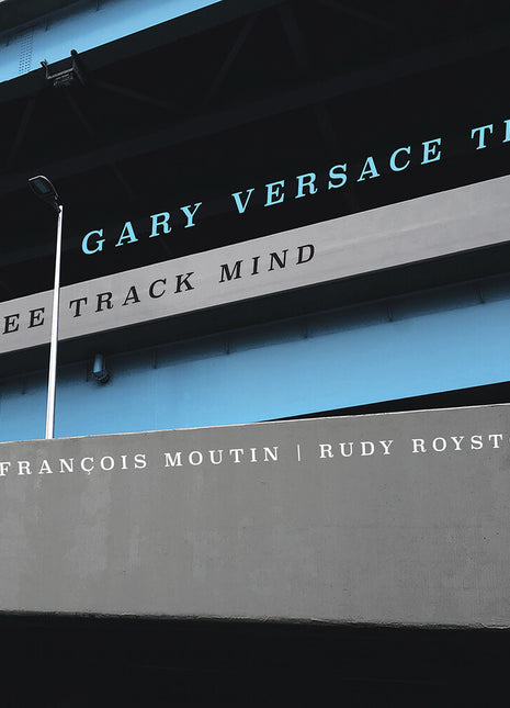 the album cover for Versace ,Gary - Three Track Mind