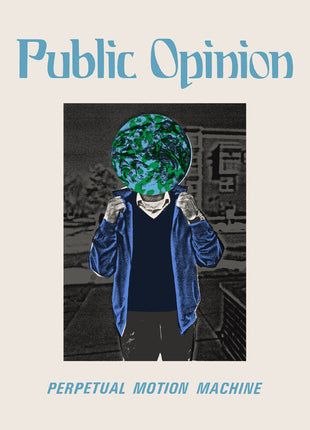 the album cover for Public Opinion - Perpetual Motion Machine