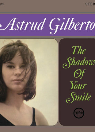 the album cover for Astrud Gilberto - Shadow Of Your Smile [Acoustic Sounds Vinyl Series] [180 Gram LP]