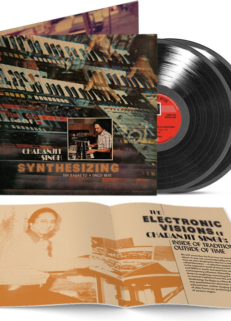 the album cover for Unknown Artist - Synthesizing: Ten Ragas To A Disco Beat