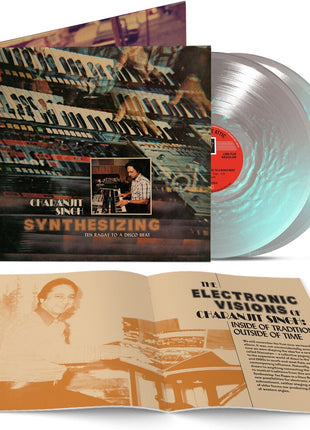the album cover for Charanjit Singh - Synthesizing: Ten Ragas To A Disco Beat [Colored Vinyl]