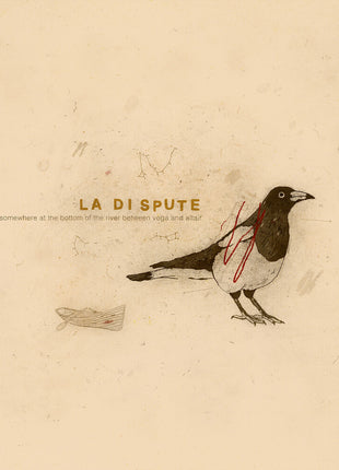 the album cover for La Dispute - Somewhere at the Bottom of the River Between Vega and Altair