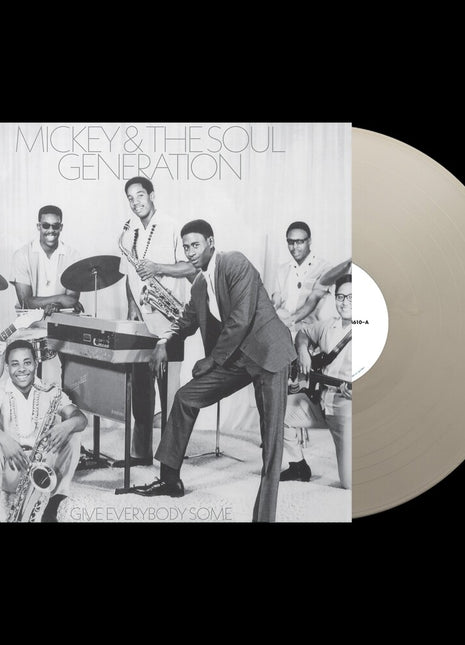 the album cover for Mickey & The Soul Generation - Give Everybody Some [Silver]