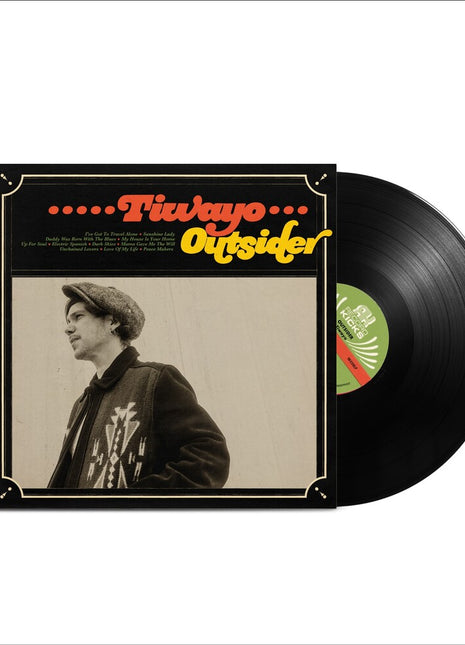 the album cover for Tiwayo - Outsider