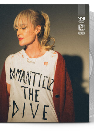 the album cover for Metric - Romanticize The Dive [Indie Exclusive Metallic Silver]