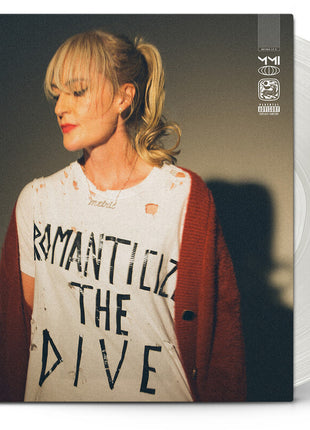 the album cover for Metric - Romanticize The Dive [White]