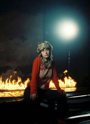 the album cover for Melanie Baker - Somebody Help Me, I'm Being Spontaneous