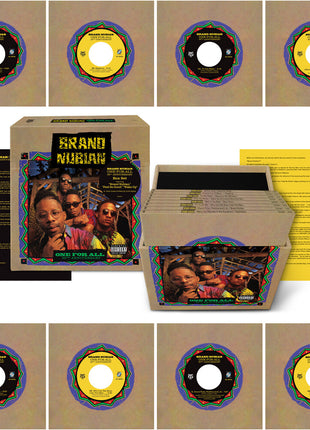 the album cover for Brand Nubian - One For All (35th Anniversary) (Box) (Aniv) [Remastered]