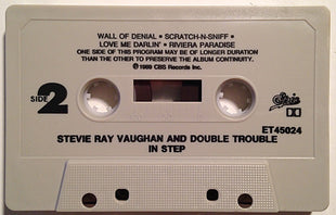Stevie Ray Vaughan And Double Trouble* : In Step (Cass, Album, Dol)