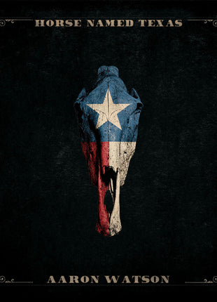 the album cover for Watson, Aaron - Horse Named Texas