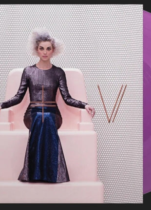 the album cover for St. Vincent - St. Vincent (10th Anniversary) [Indie Exclusive Purple]