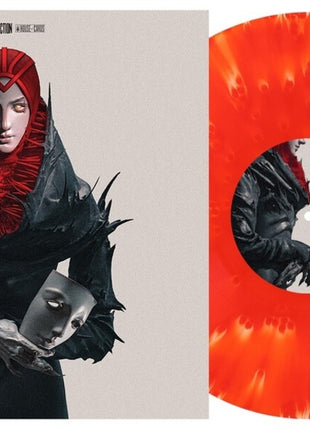 the album cover for The Amity Affliction - House of Cards [Cloudy Blood Red]