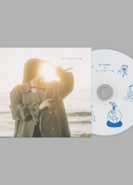 the album cover for Gia Margaret - Singing