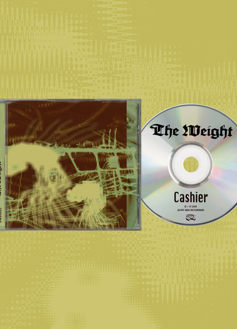 the album cover for Cashier - Weight