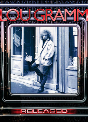 the album cover for Lou Gramm - Released [Red]