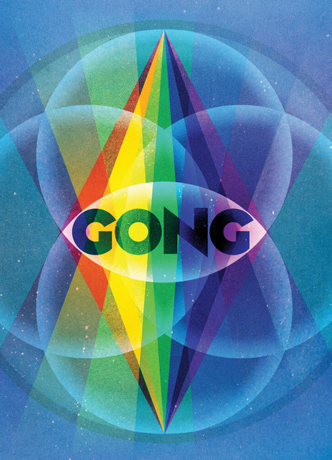 the album cover for Gong - Bright Spirit