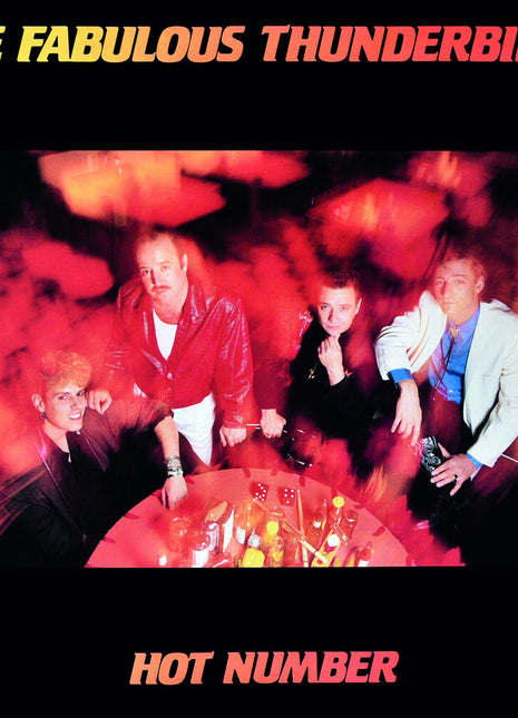the album cover for Fabulous Thunderbirds - Hot Number (Blue) [Colored Vinyl]
