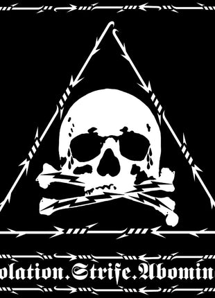 the album cover for Revenge - Violation Strife Abominate (Blk) [Colored Vinyl] (Gate)