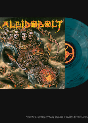 the album cover for Kaleidobolt - Karakuchi (Blk) [Colored Vinyl] [Limited Edition] (Trq) (Smok)